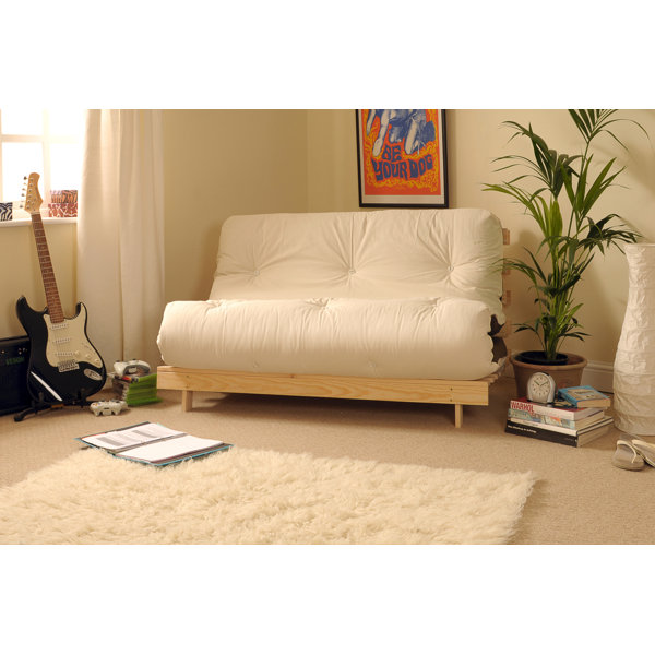 Latitude Run Arlete Single Or Smaller Tufted Back Futon Chair & Reviews